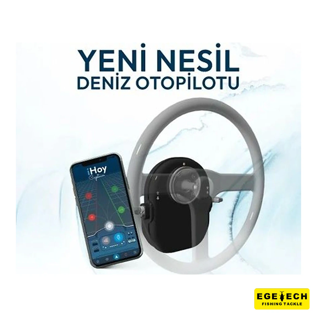 iHOY Captain tekil otopilot 12V DC siyah — alternatif görünüm