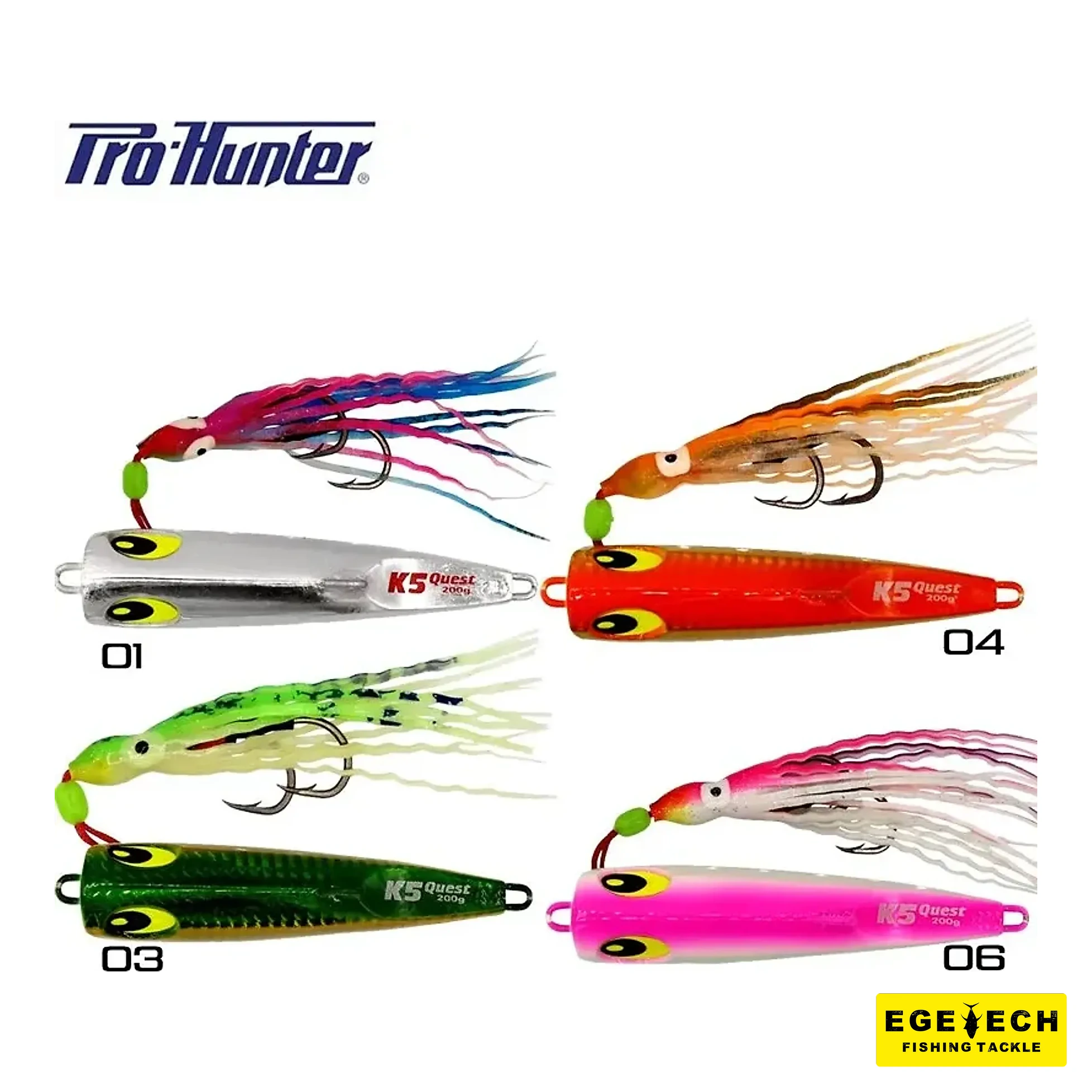 Pro Hunter K-5 Ocean Quest 200g jig yem görsel 3