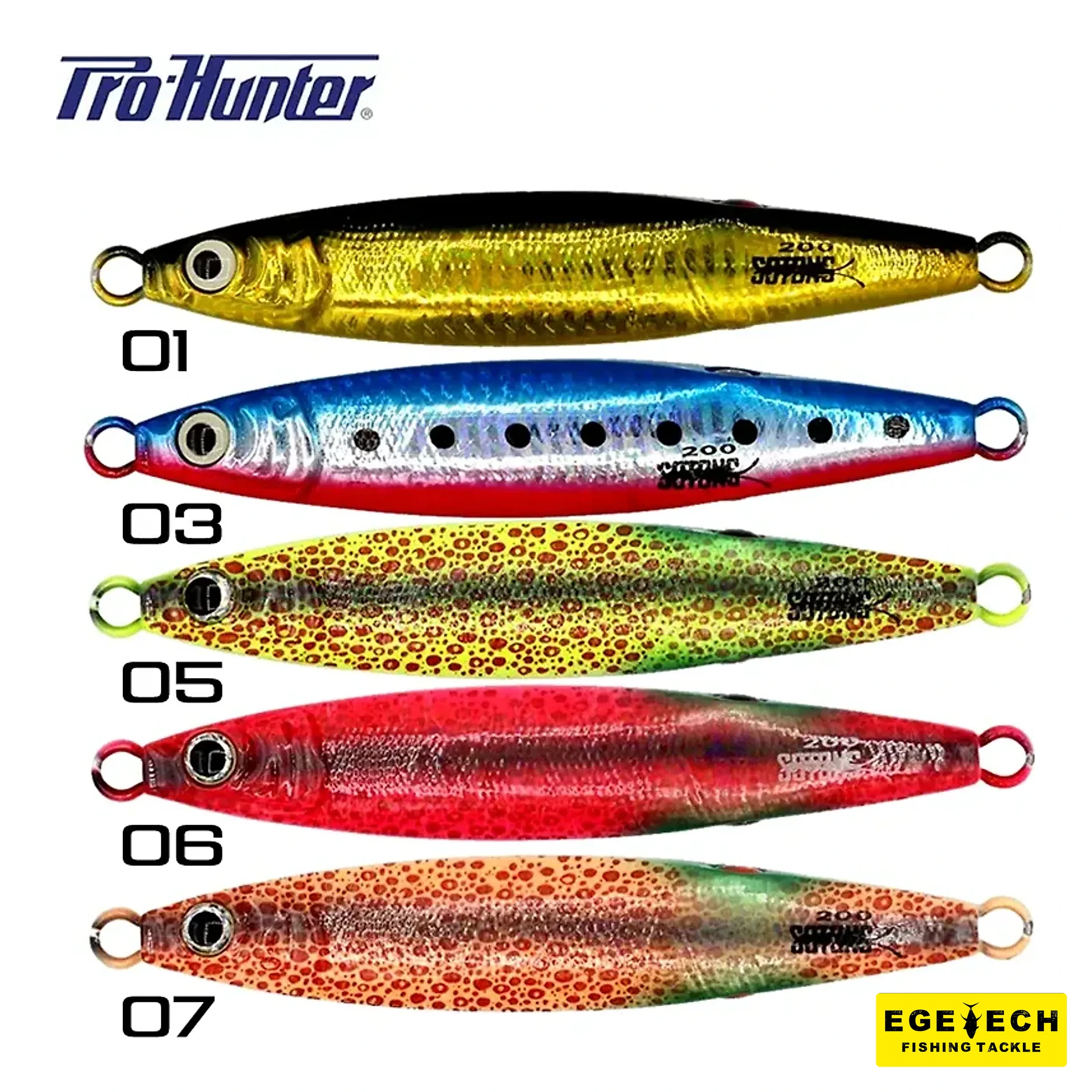 Pro Hunter Sotong 60 gr jig suni yem modeli görsel 2