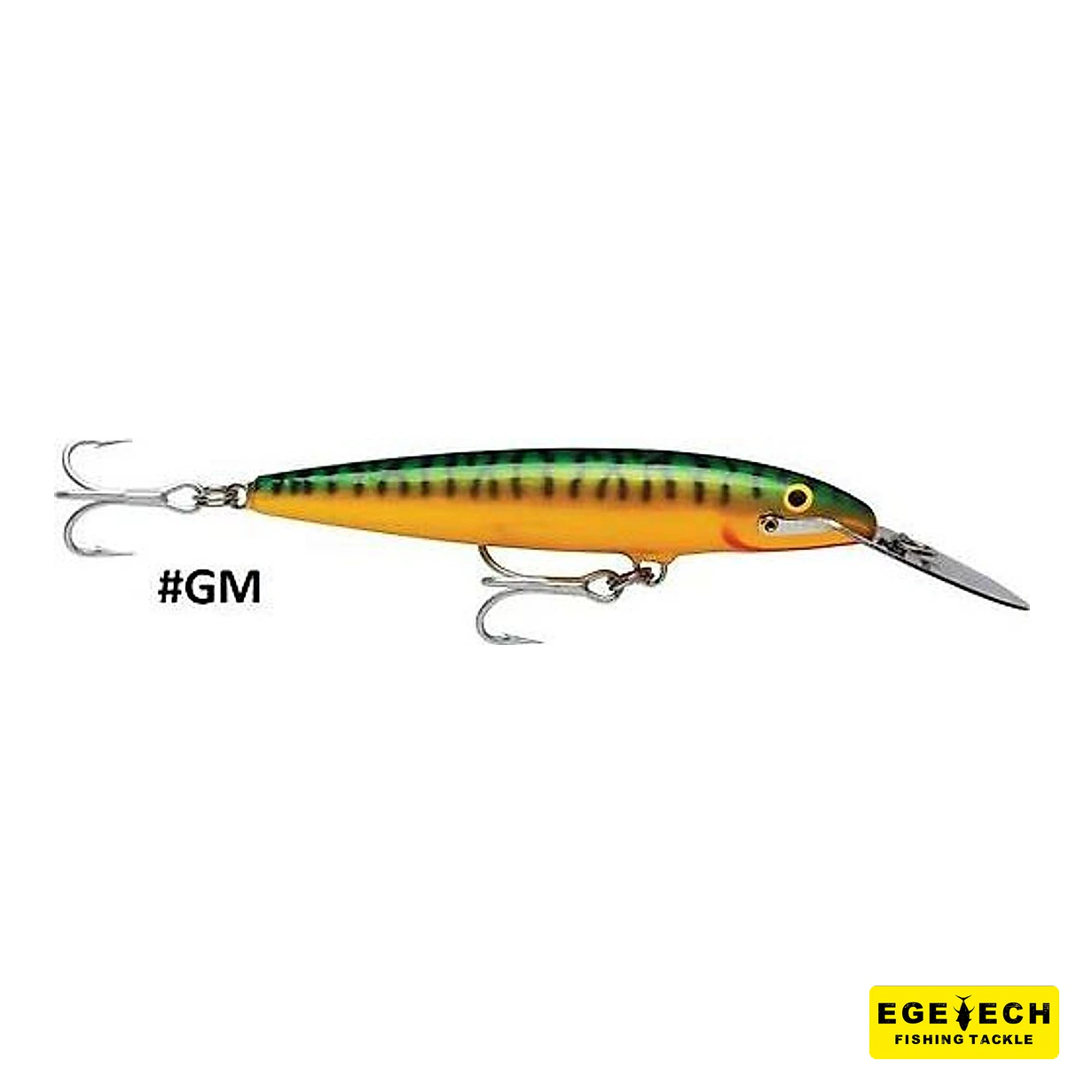 Rapala Magnum Sinking 110mm sahte balık tekne avı modeli görsel 3