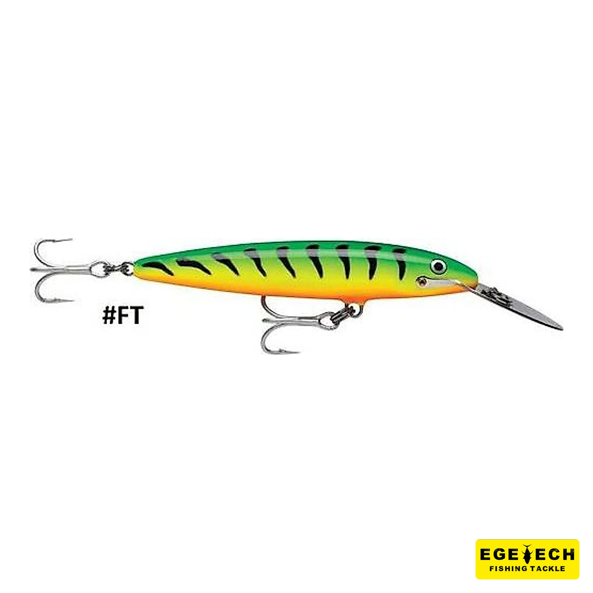 Rapala Magnum Sinking 110mm sahte balık tekne avı modeli görsel 5
