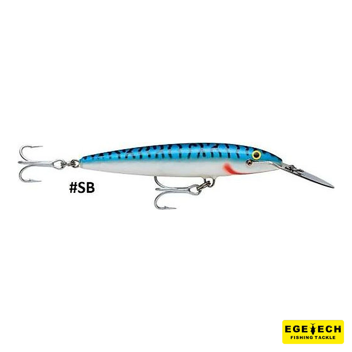 Rapala Magnum Sinking 110mm sahte balık tekne avı modeli görsel 6