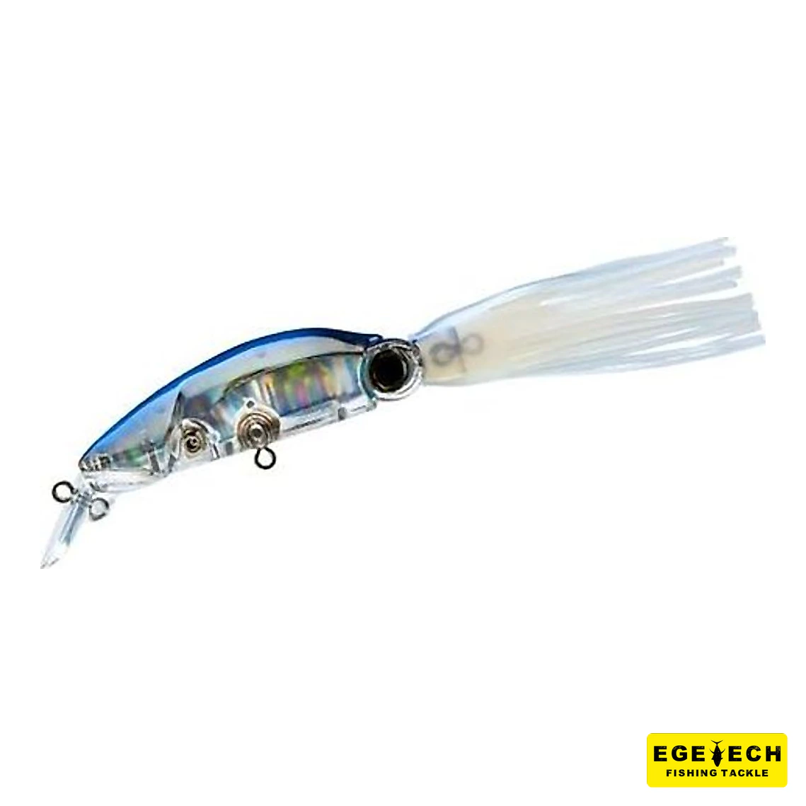 Yo-Zuri 3D Squirt Floating kalamar sahte balık görsel 2