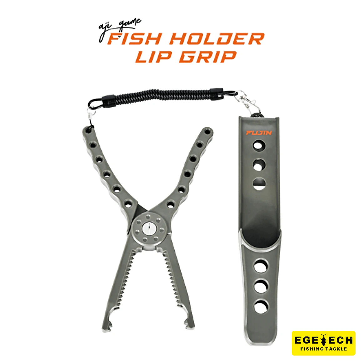 Fujin balık tutucu lip grip dark green görsel 5