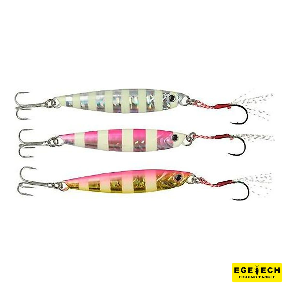 Ryuji Jig King Zebra Mix 20gr metal jig yem seti görsel 2