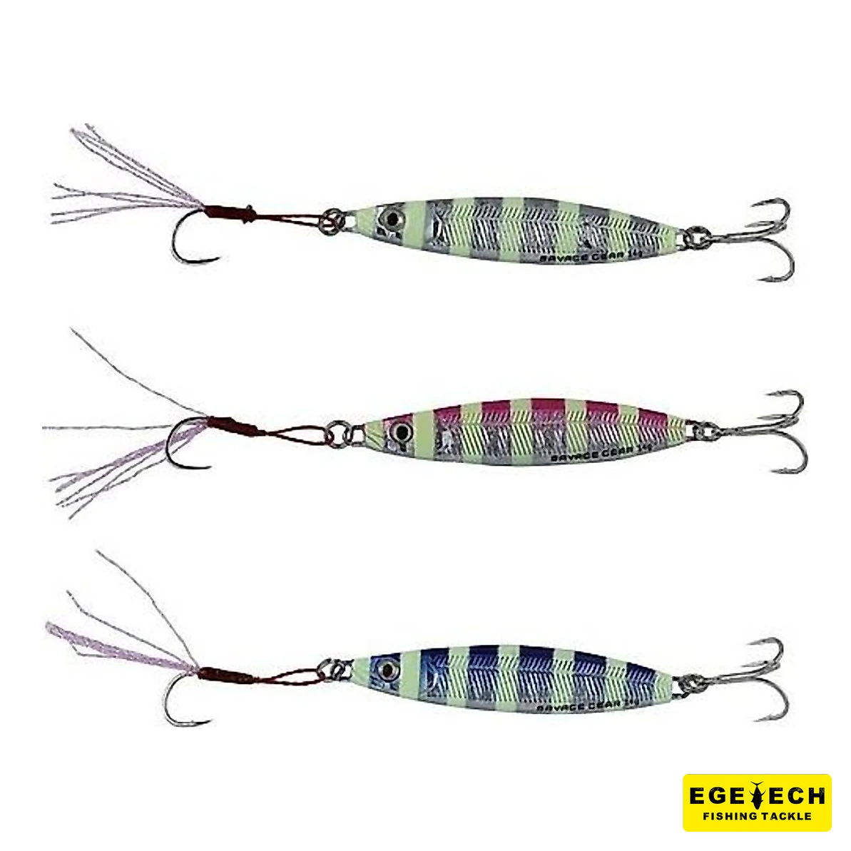 Savage Gear ışık jig sahte balık Turkish Zebra Mix görsel 2