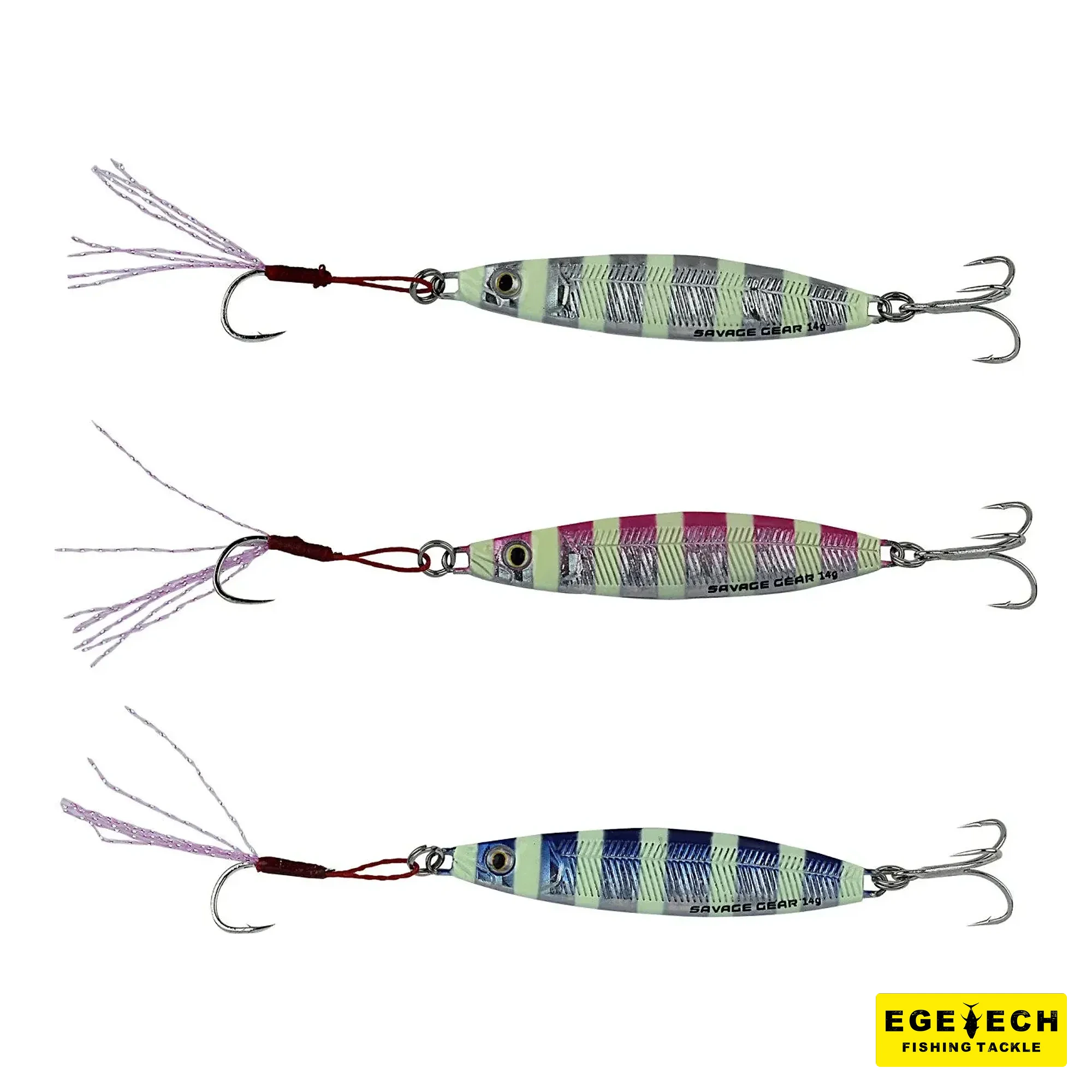 Savage Gear ışık jig sahte balık Turkish Zebra Mix görsel 3