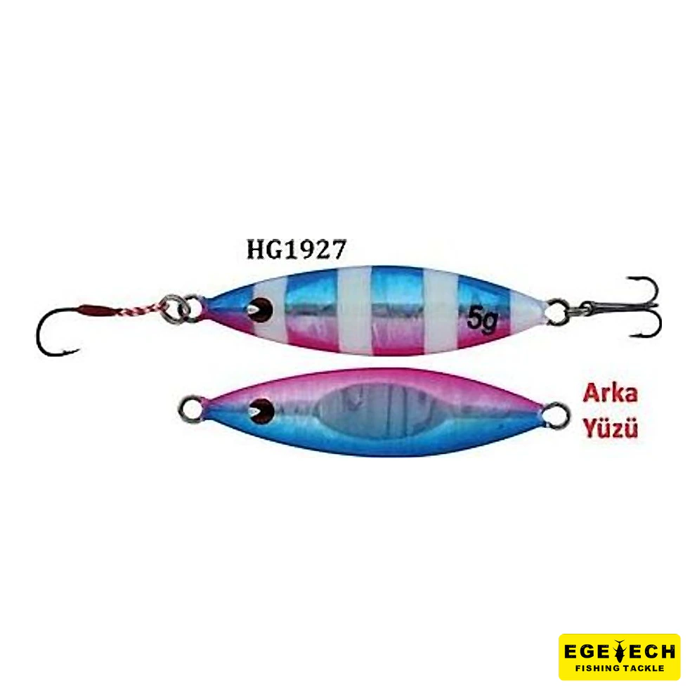 Japanese Yasei 40gr Jig oval slow jig yem görsel 8
