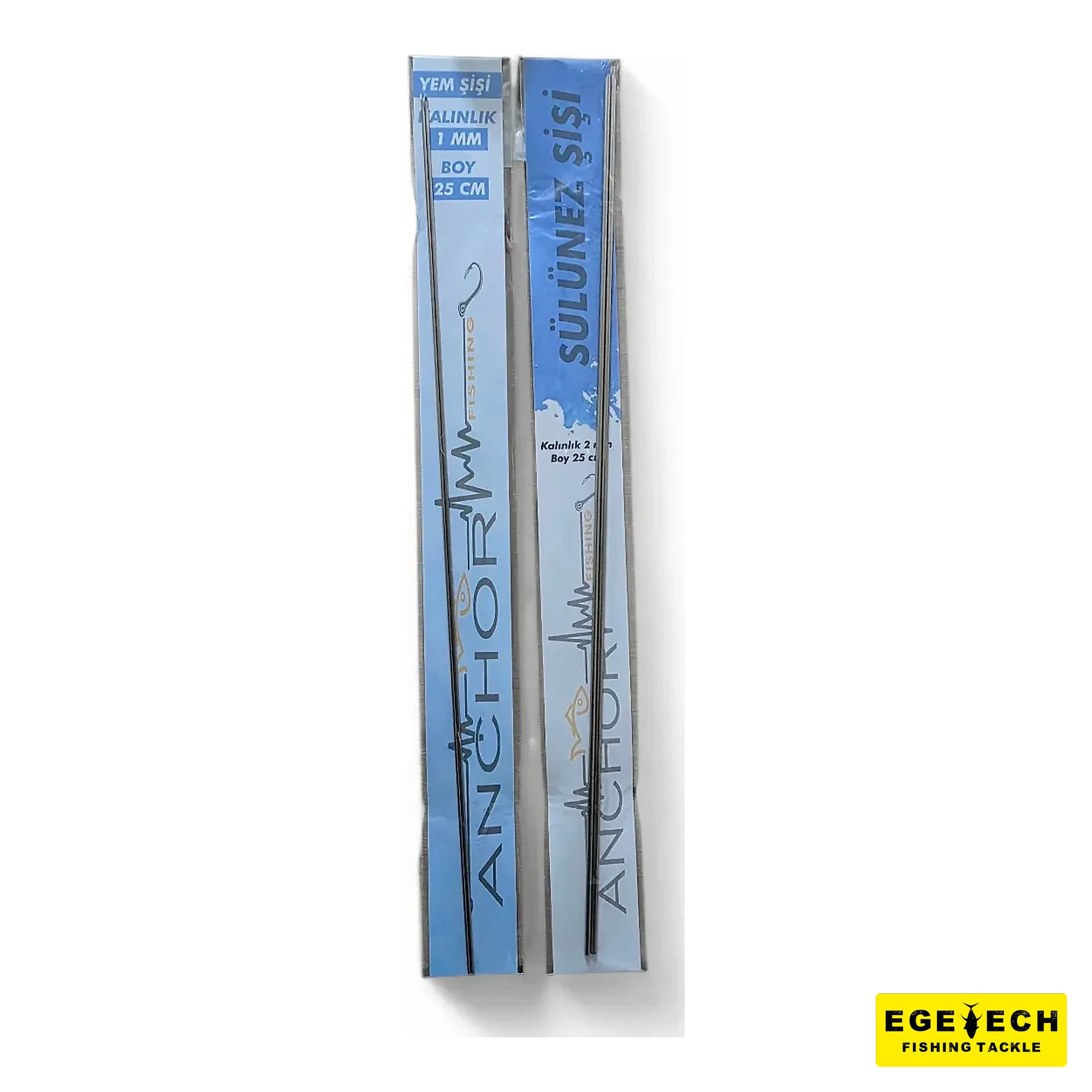Anchor yem şişi 2'li paket 2 mm balıkçılık ekipmanı görsel 2