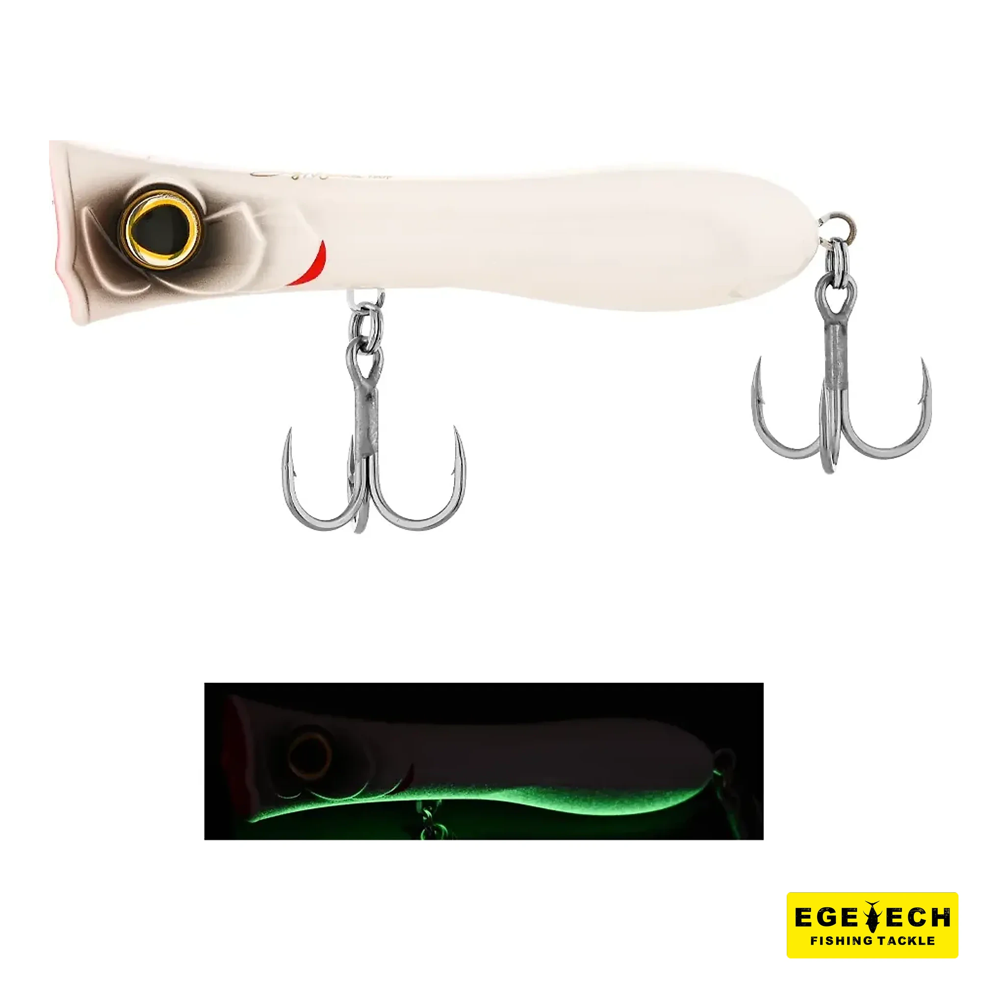 Fujin Big Mama topwater popper yüzey avı maket balığı görsel 3