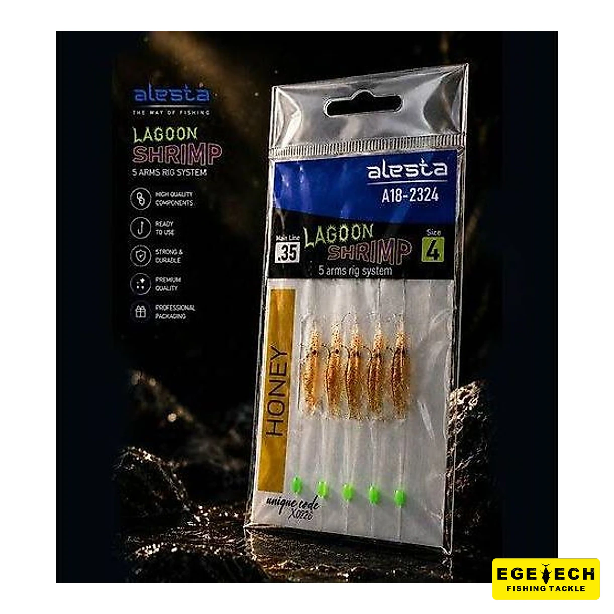 Lagoon karides çapari Honey renk hazır takım görsel 2