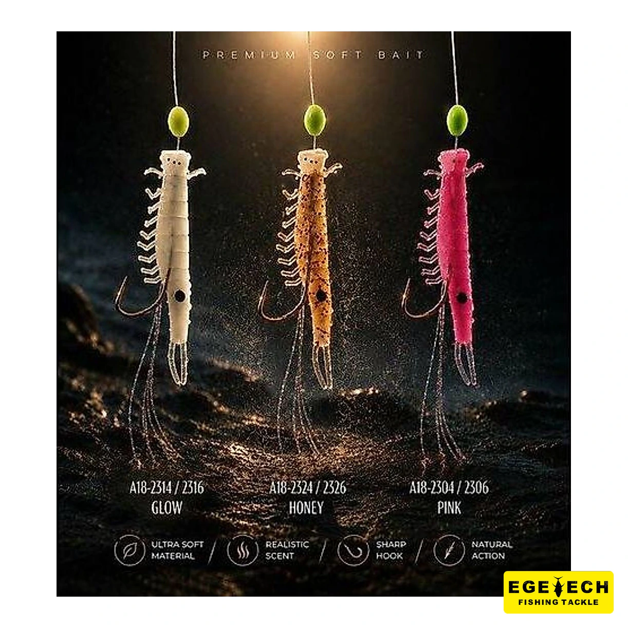 Lagoon karides çapari Honey renk hazır takım görsel 3