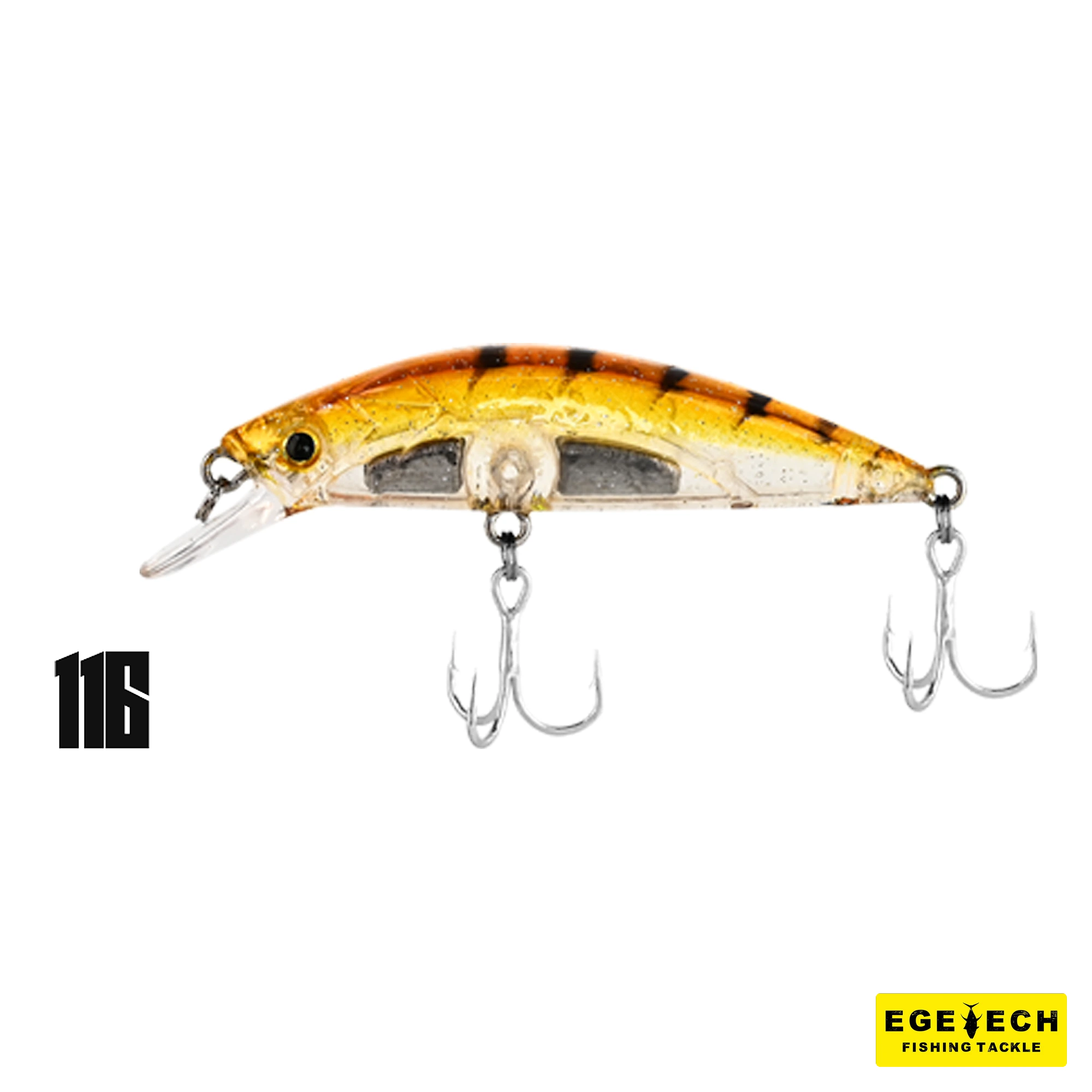Fujin Beagle sinking maket balık 6cm 6.5gr görsel 8