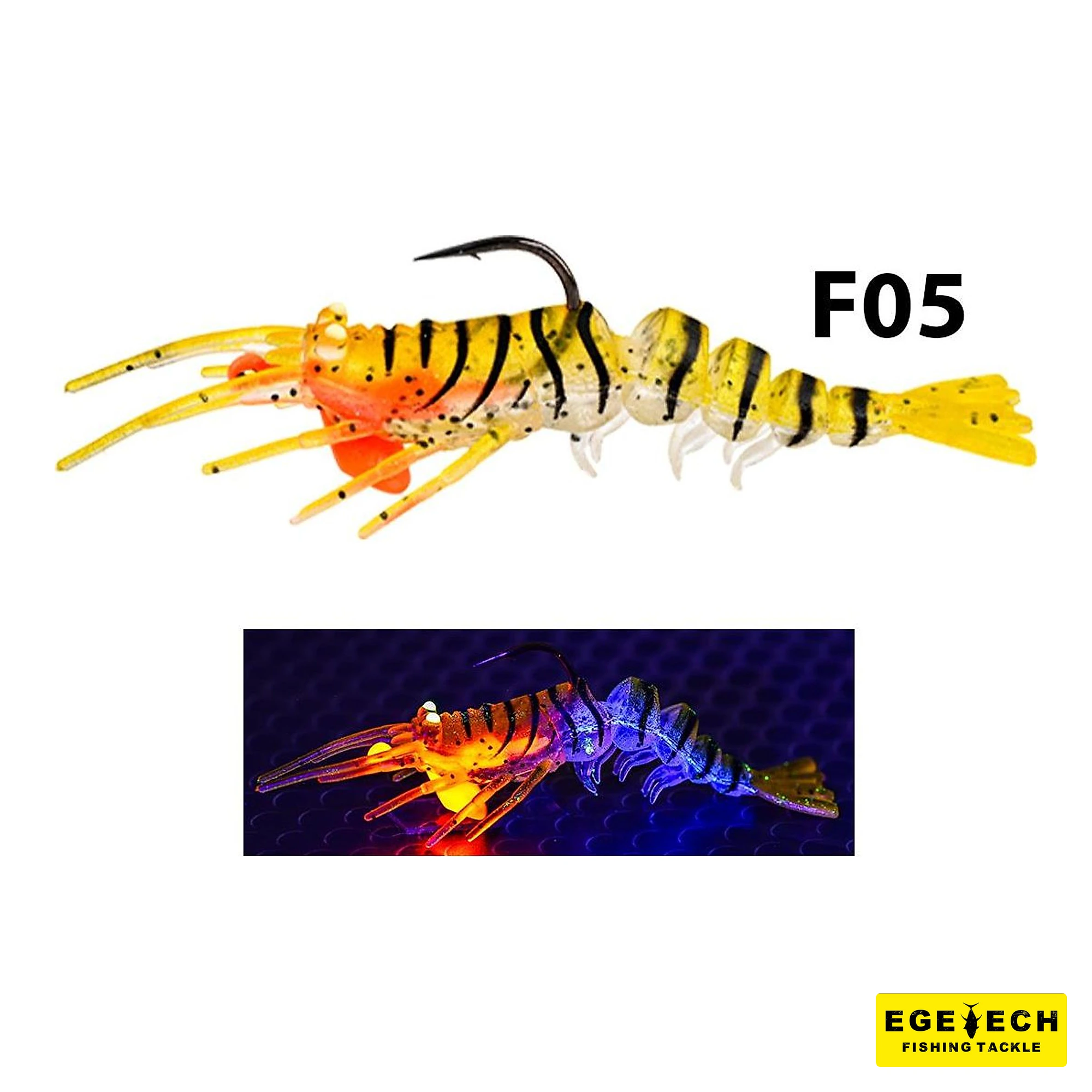 Fujin Shrimper silikon karides yem 75mm 8.5gr görsel 4