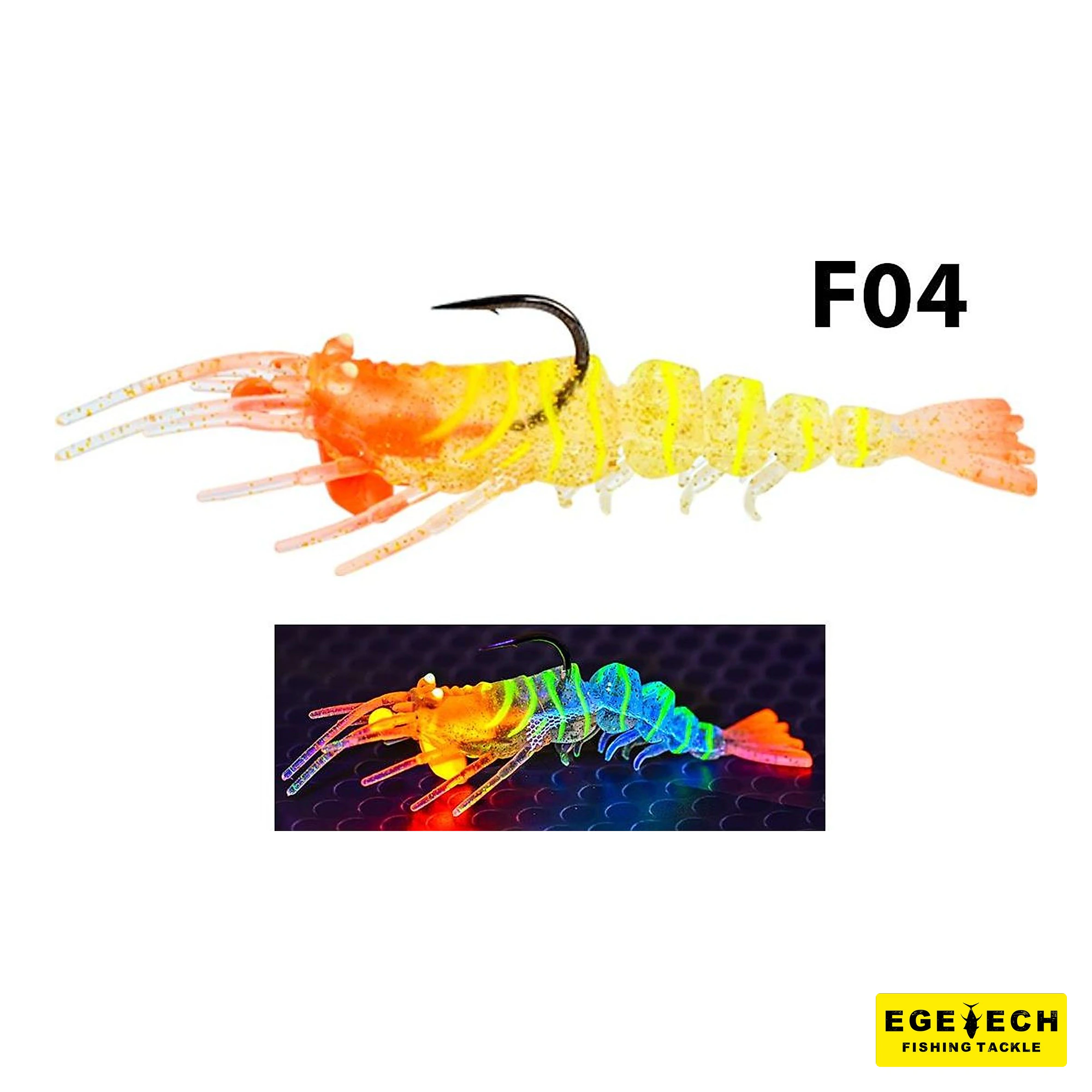 Fujin Shrimper silikon karides yem 75mm 8.5gr görsel 5