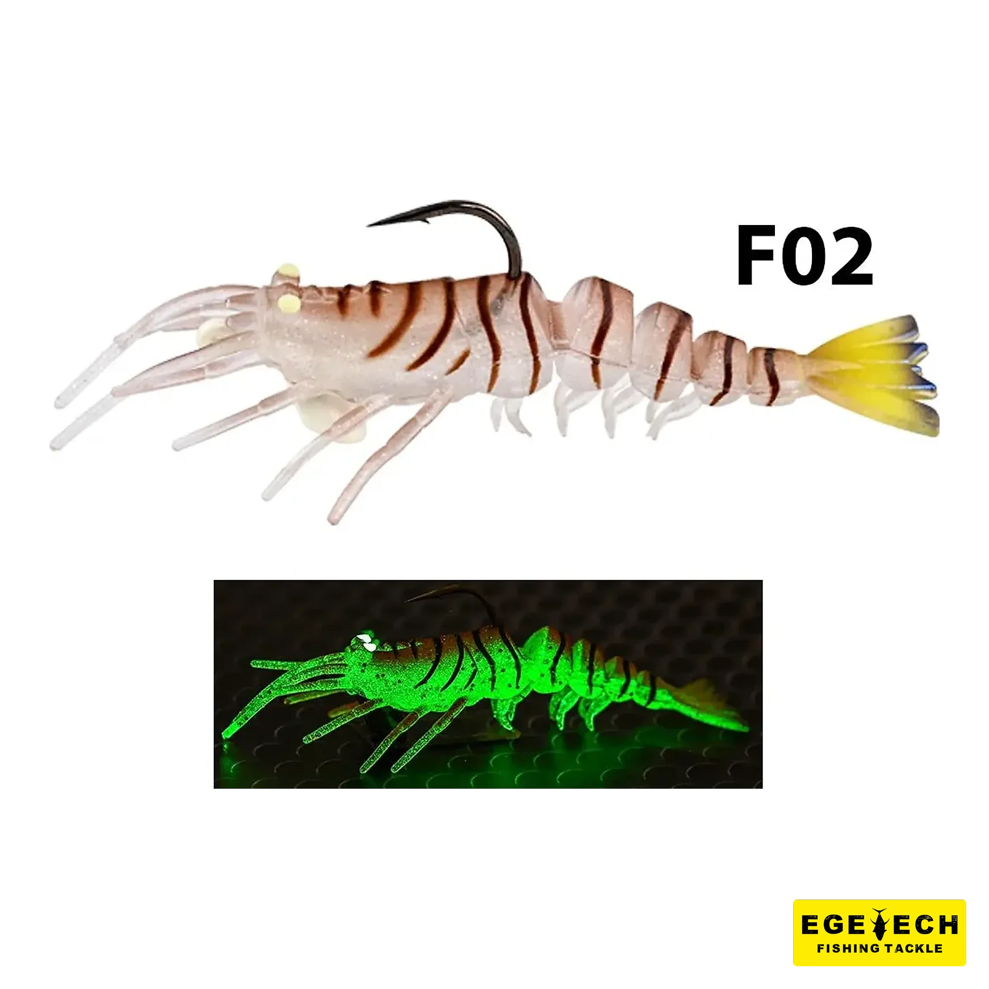 Fujin Shrimper silikon karides yem 75mm 8.5gr görsel 7