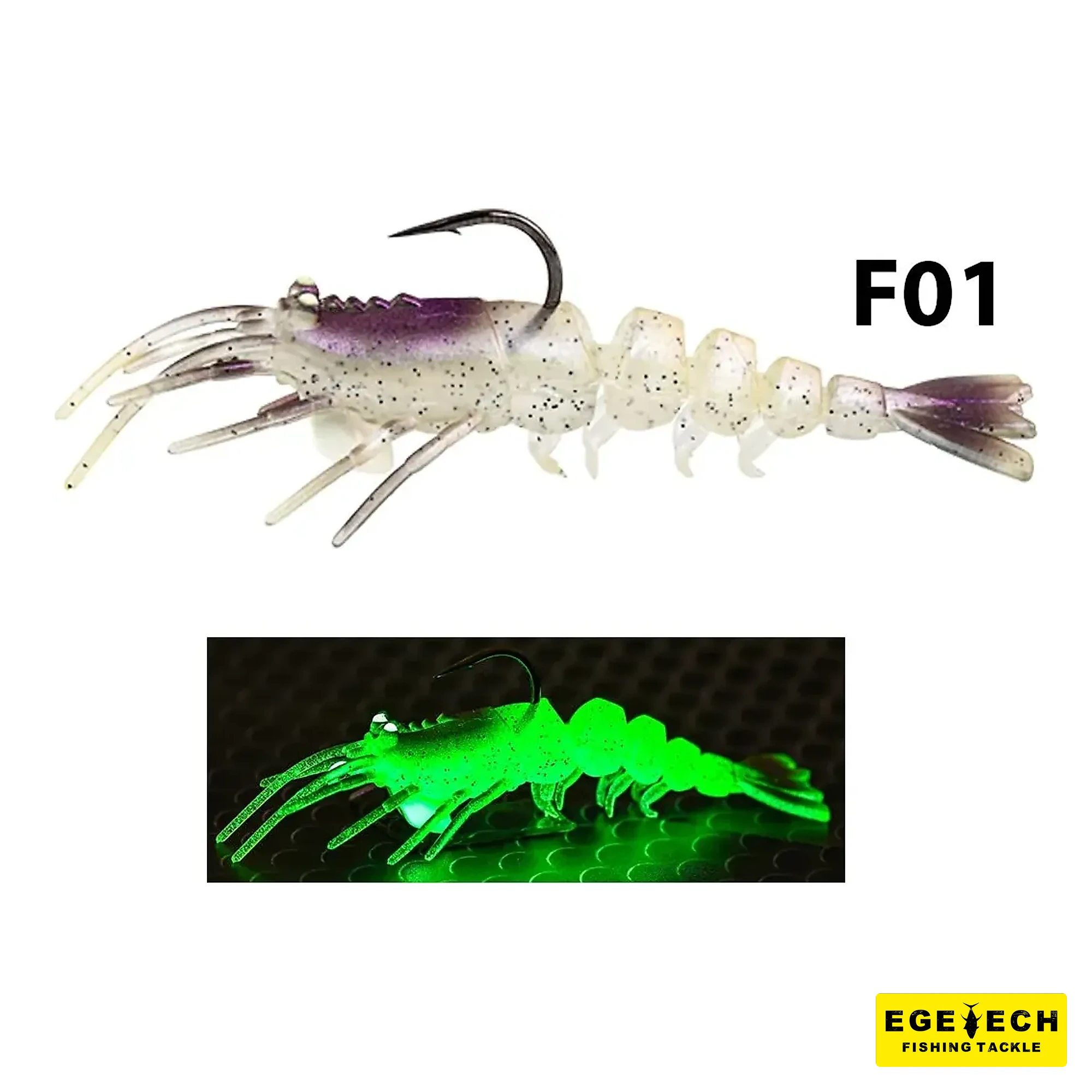 Fujin Shrimper silikon karides yem 75mm 8.5gr görsel 8