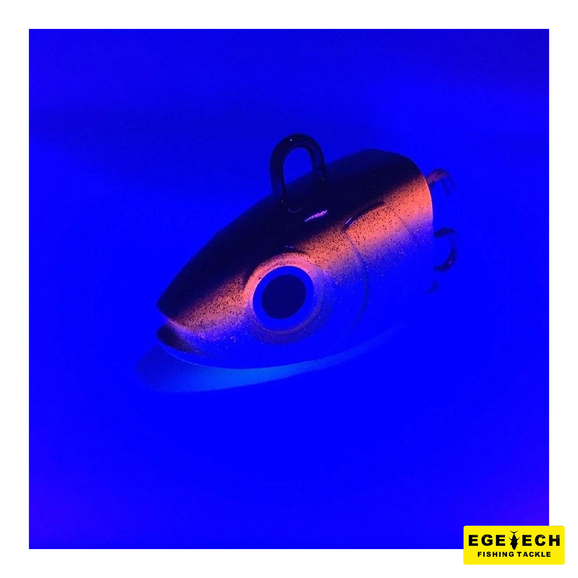 Fiiish UV Glow jighead 150 gram derin su modeli görsel 3