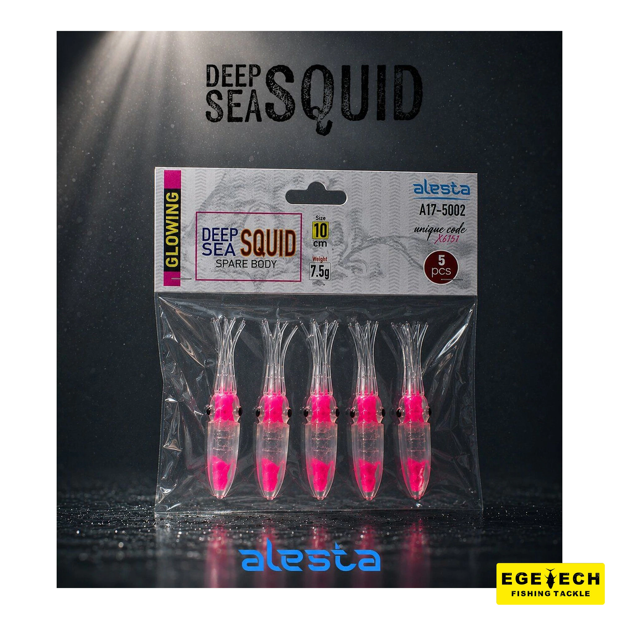 Alesta sübye gövdesi Glow Pink 10 cm paket görsel 2