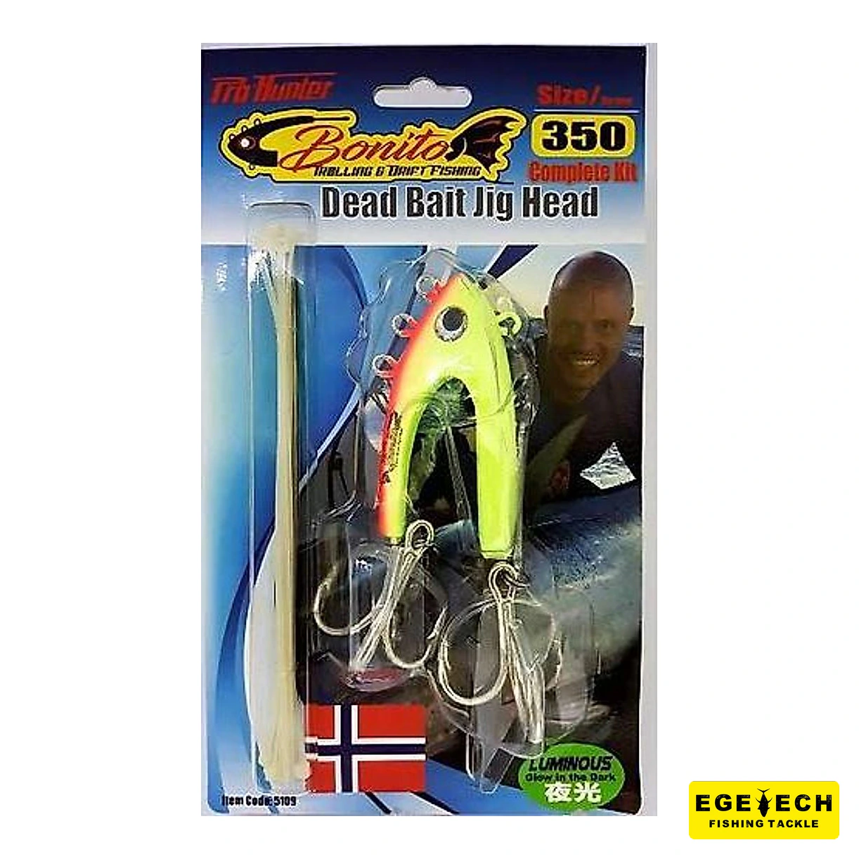 Bonito jig head 350gr derin su dead bait ağırlığı görsel 2