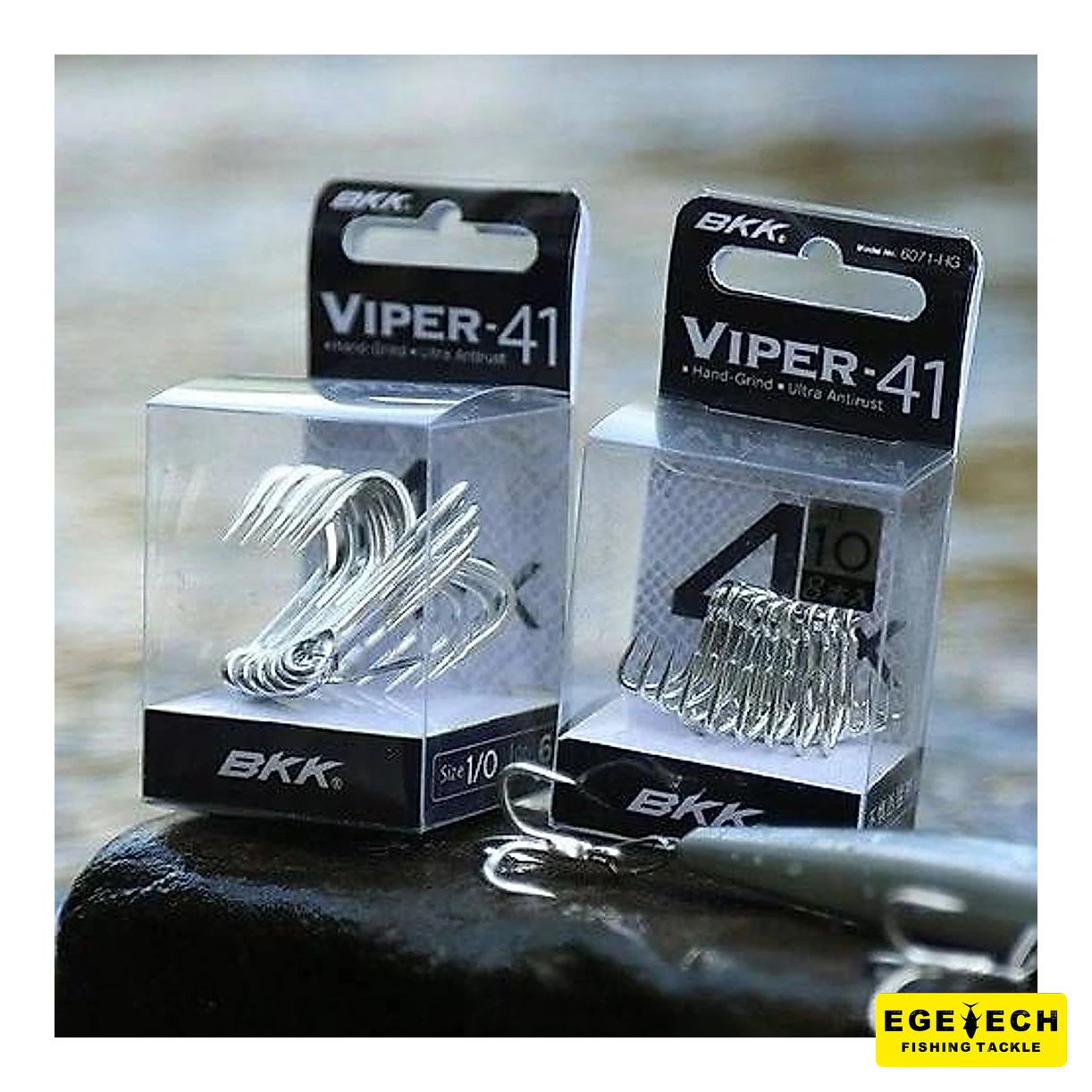 BKK Viper-41 üçlü olta iğnesi, spin ve trolling için görsel 3