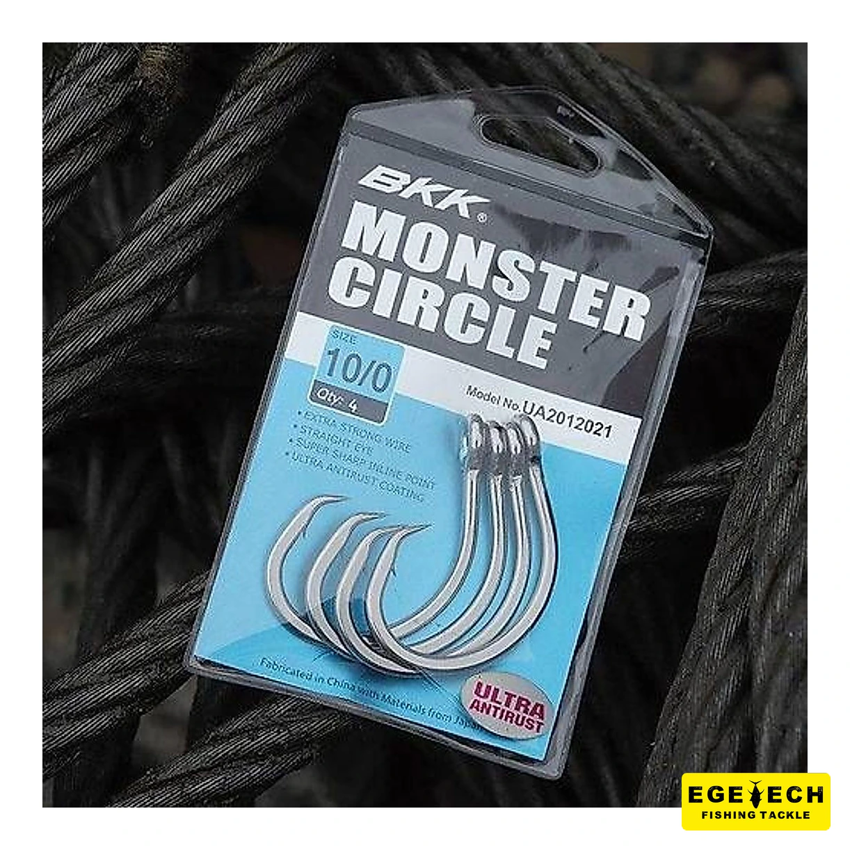 BKK Monster Circle 8/0 daire iğne büyük balık avı görsel 3